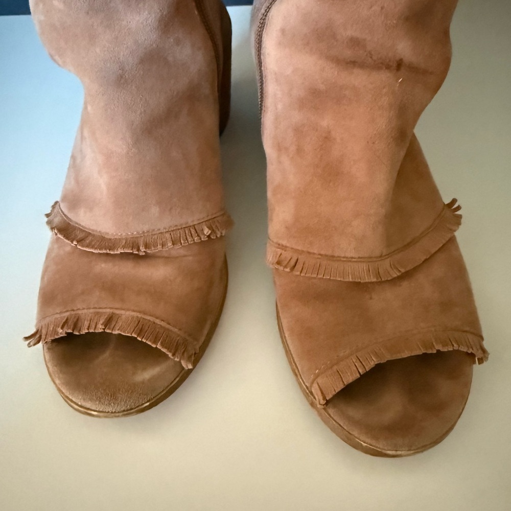 Sundance Corsica Boot Sandal, Camel, Size 39 - Picture 4 of 13